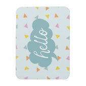 Cute Pastel Hallo Magneet (Verticaal)