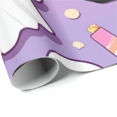 Cute Pastel Halloween Cadeaupapier (Rol Hoek)