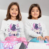 Cute Pastel Halloween Crâne et Crow manches longue