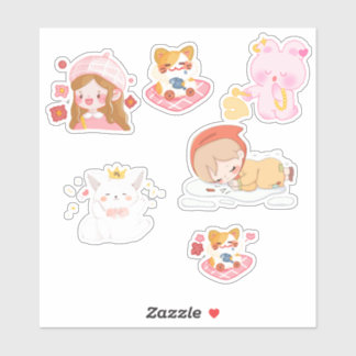 Cute Pastel Kawaii Stickers
