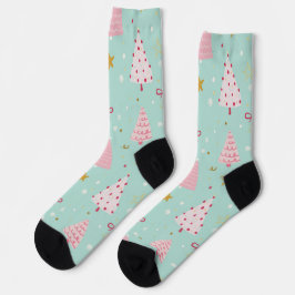 Cute Pastel Kerst Soks Sokken