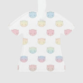 Cute Pastel Kitty Façades rose bleu vert jaune (devant)