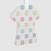 Cute Pastel Kitty Façades rose bleu vert jaune (devant)