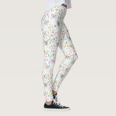 Cute Pastel Llama Pattern Leggings (Rechts)