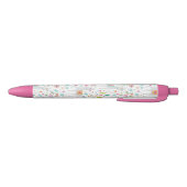 Cute Pastel Llama Pattern Zwarte Inkt Pen (Bodem)