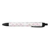 Cute Pastel Pink Cherry Pattern Ink Pen (Bodem)