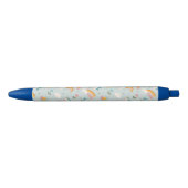Cute pastel Rainbow Unicorn Pattern Zwarte Inkt Pen (Voorkant)