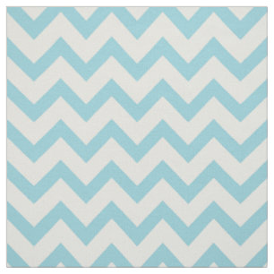 Cute pastel turquoise chevron patroon stof