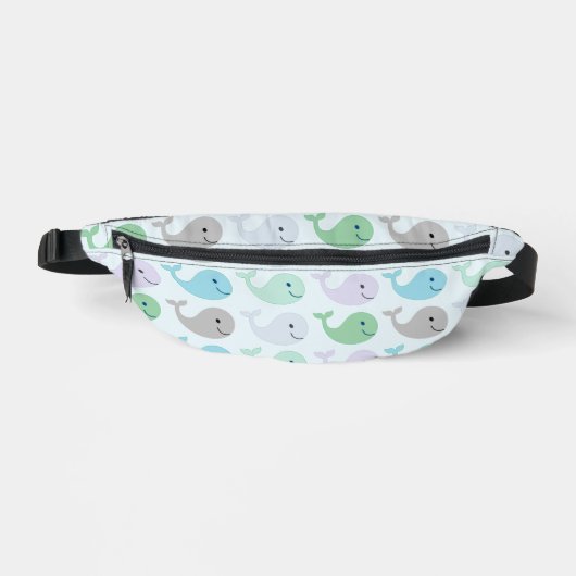 Cute Pastel Whale Motif (Recto)