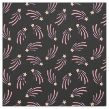 Cute Pastel Zonsondergang Kleuren Vallende Ster Op