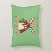 Cute Patchwork Angel – Personalized Baby Accent Kussen (Voorkant(Verticaal))