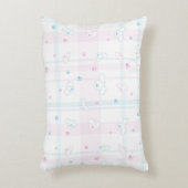 Cute patroon met honden accent kussen (Voorkant(Verticaal))