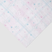 Cute patroon met honden tissuepapier (Detail)