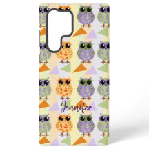 Cute Patroon Uilen Case-Mate Samsung Case