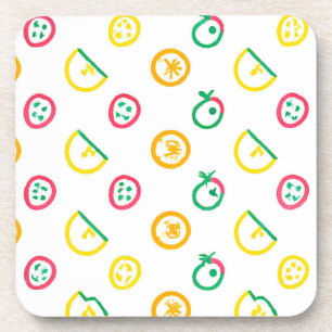 Cute Pattern Artwork. Bestel nu Bier Onderzetter