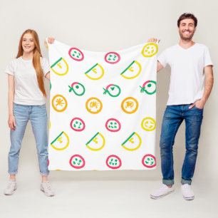 Cute Pattern Artwork. Bestel nu Fleece Deken
