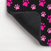 Cute Paw Prints mousepad Muismat (Hoek)