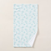 Cute pays Goose Toile Motif (Serviette à main)