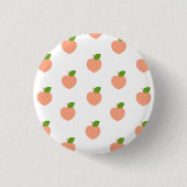 Cute Peachy Ronde Button 3,2 Cm (Voorkant)