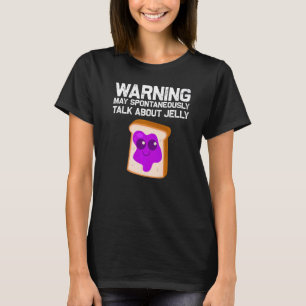 Cute Peanut Butter and Jelly Mannen Women Matrix B T-shirt