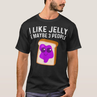 Cute Peanut Butter en Jelly Art Mannen Women Match T-shirt