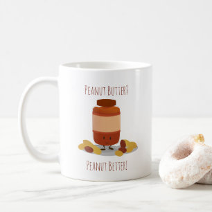 Cute Peanut Butter Jar   Mok