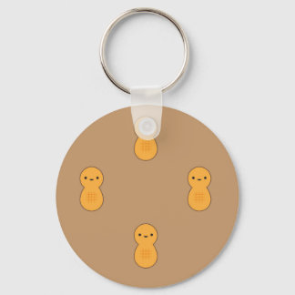Cute Peanut Pattern Sleutelhanger