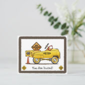 Cute Peddle Truck Peddle Kaart (Staand voorkant)