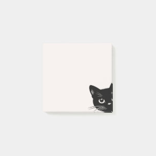 Cute Peking Black Cat Post-it® Notes