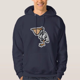Cute Pelican Blauw Hoodie