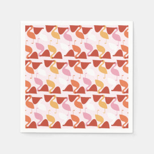 Cute Pelican Paper Napkins Servet