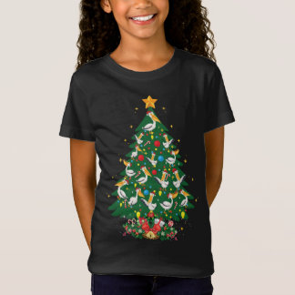 Cute Pelicans Bird Lover Xmas Gift Pelican Christm T-shirt
