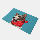 Cute Pembroke Welsh Corgi Deurmat (Schuin)