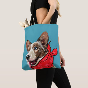 Cute Pembroke Welsh Corgi Draagtas