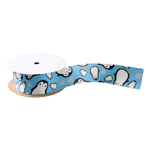 Cute Penguin Baby shower Blue Boy Lint (Spoel)