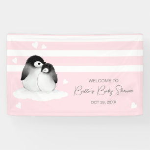 Cute Penguin Baby shower Spandoek