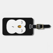 Cute Penguin Bagagelabel (Voorkant horizontaal)