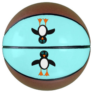 Cute Penguin Basketball Basketbal