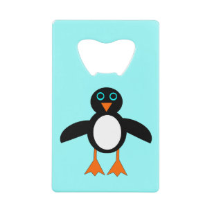 Cute Penguin Bottle Opener Kredietkaart Flessenopener