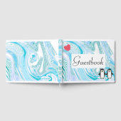 Cute Penguin Couple Livre d'invité (Complet)