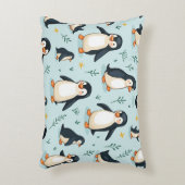 Cute Penguin Coussin 2 (Devant(Vertical))
