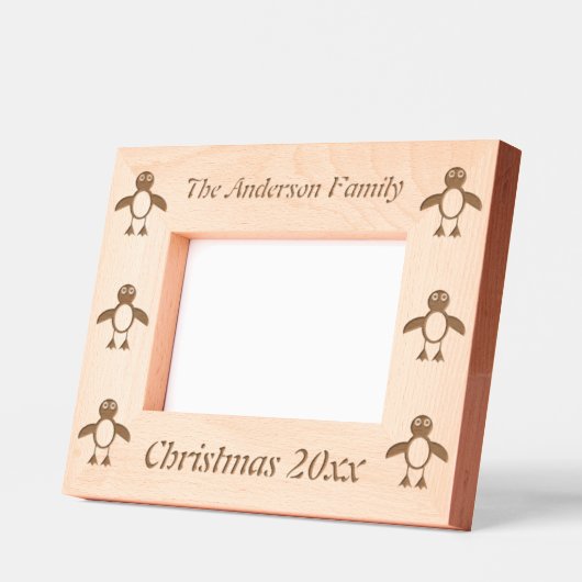 Cute Penguin Custom Gegraveerde Lijstjes (Links)