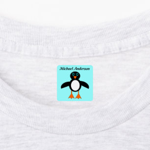 Cute Penguin Custom Labels