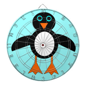 Cute Penguin Dart Board Dartbord