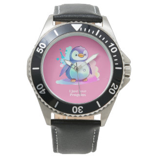 Cute Penguin eWatch Gift Horloge