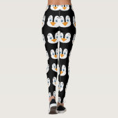 Cute Penguin Face Leggings (Achterkant)