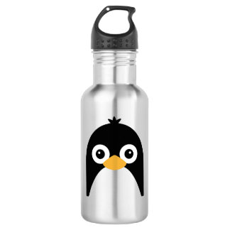 Cute Penguin Face Waterfles
