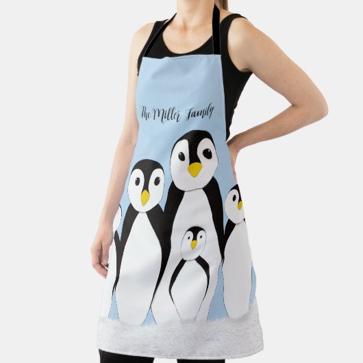 Cute Penguin Family Schort (Insitu)