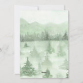 Cute Penguin Feestdagenkaart (Achterkant)