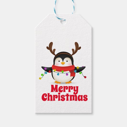 Cute Penguin Gift Labels Cadeaulabel